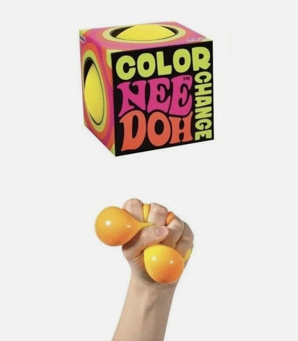 NeeDoh Color Change  Squishy Stress Reliever Squeeze Ball